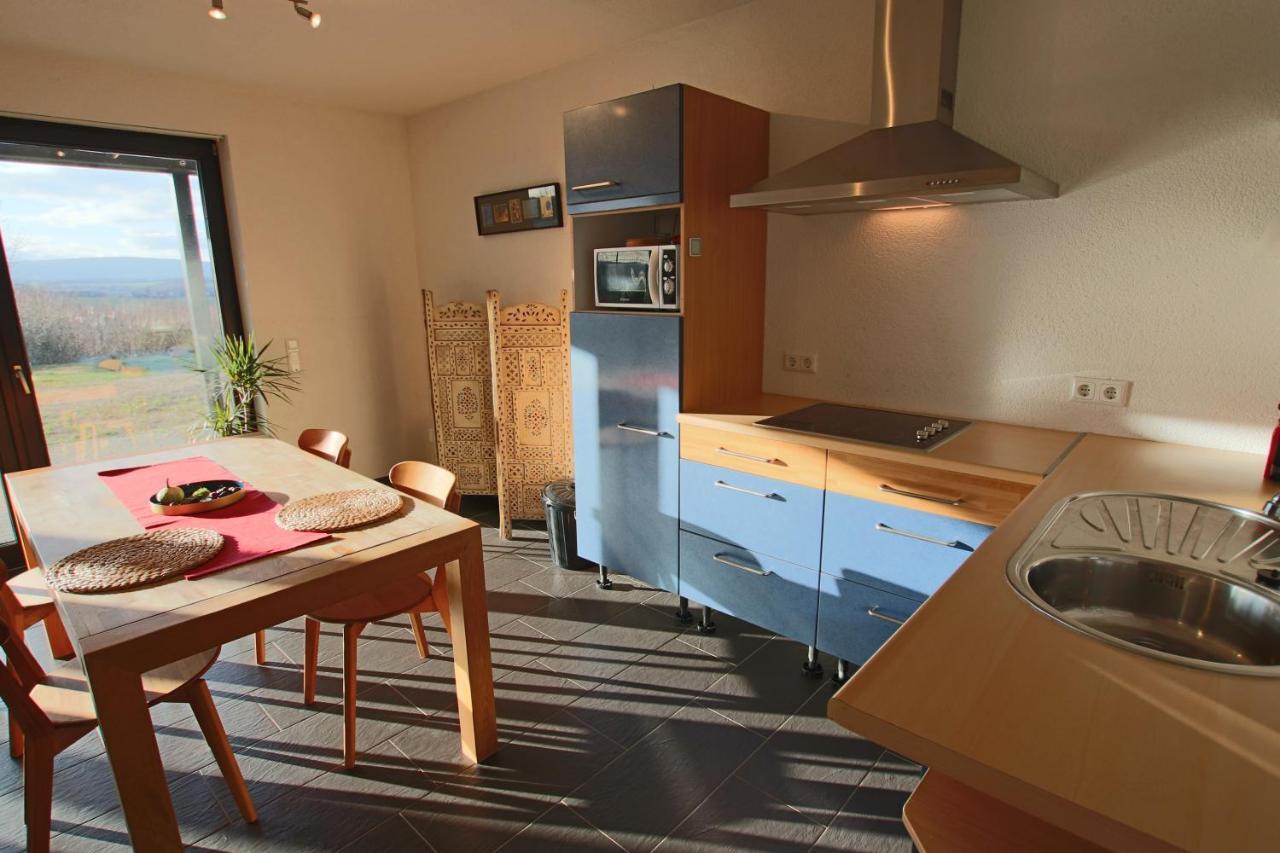 Hunsrueck Valley View Apartment With Cedar Sauna Bruschied ภายนอก รูปภาพ