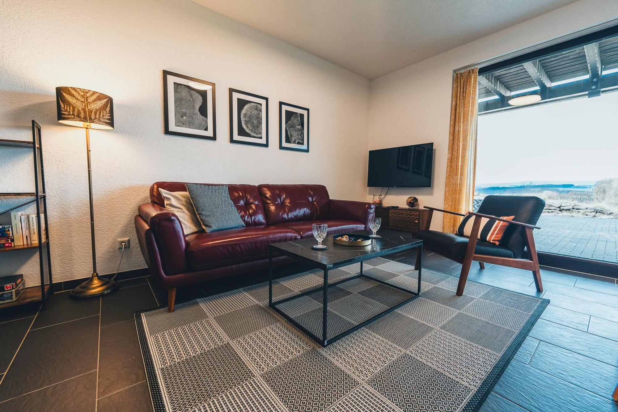 Hunsrueck Valley View Apartment With Cedar Sauna Bruschied ภายนอก รูปภาพ